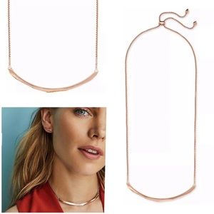 NWT Kendra Scott Graham Choker in Rose Gold